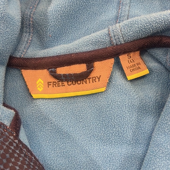 Free country blue jacket size small 4 - Picture 5 of 5